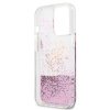Guess GUHCP13XLG4GPI iPhone 13 Pro Max 6,7 różowy/pink hardcase 4G Big Liquid Glitter